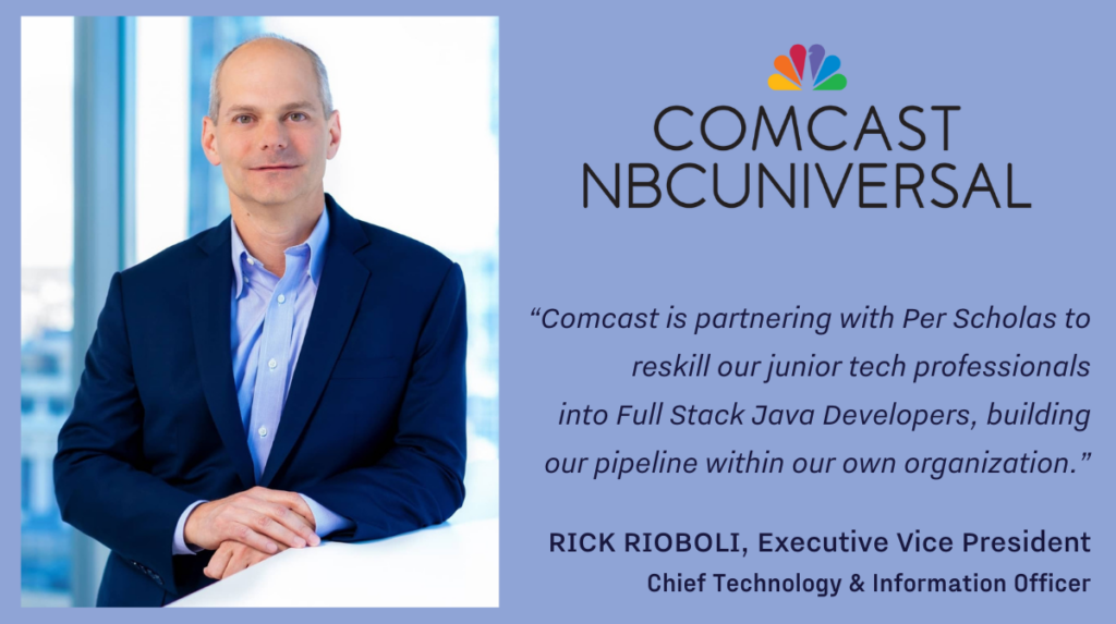 Rick Ribioli, EVP and CIO of Comcast and quote